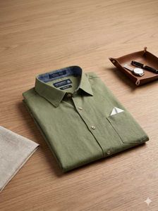 4xl Jack Alberry Premium olive green shirt