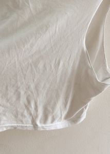 Icecream Print Oversize Crop Top