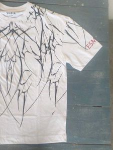 White Shein T-Shirt Very Nice Trending