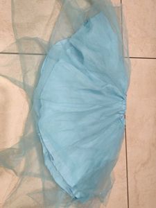 Light Blue Tulle Skirt