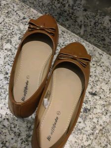 Cute Brown Ballet Flats