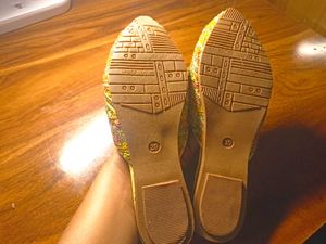 Embroidered Ethnic Slip-On Flats
