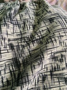Abstract Print Maxi Skirt