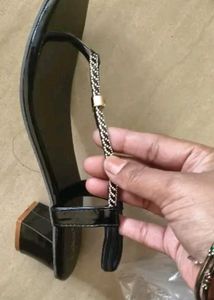 Stylish Black Sandals NEGOTIABLE