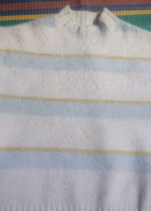 Striped Knit Pullover