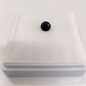 Dark real Blue Sapphire Gemstone