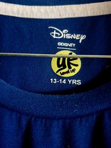 Blue Donald Duck Graphic T-Shirt