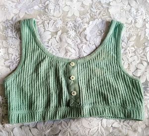 Cute Light Green 🍏 Bralette