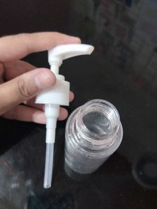 Clear Pump Bottle