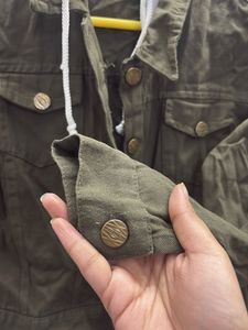 Hooded Denim Jacket