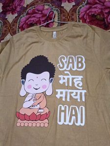 Buddha "Sab Moh Maya Hai" Graphic T-Shirt