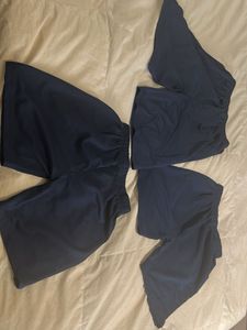 Boys set of 3  Navy Blue Athletic Shorts