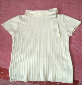 Soft Lemon Yellow Skivi Top