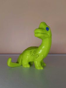 Green Brachiosaurus Figure Kinder Joy Toy