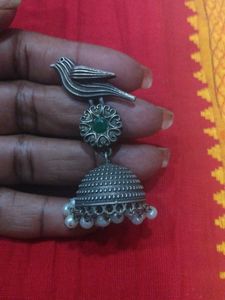 Bird Jhumka Earrings