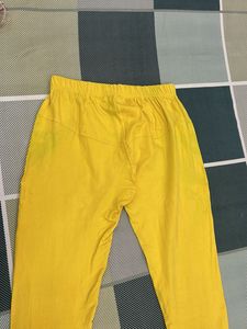 Bright Yellow Palazzo Pants