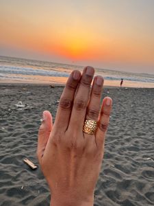 Chunky Gold Statement Ring