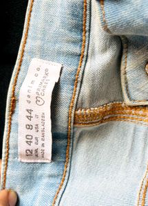 Light blue high waist Skinny Jeans