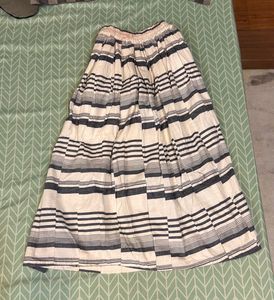 Striped Ethnic Cotton Skirt