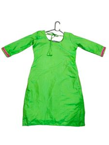 Bright Silk Kurti For Festivals