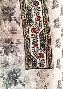 Stylish Floral Print Kurta
