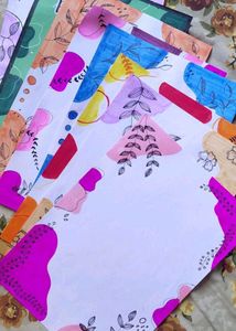 Cute Project Papers - Readymade!