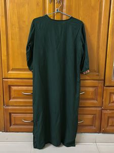 Dark Green Kurta