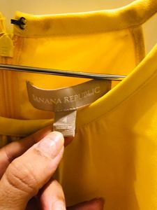 Bright Yellow Halter Neck Dress