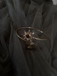 Boho Sun Armlet Bangle with earrings