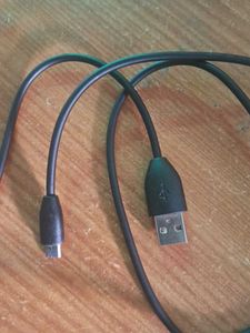 Black Micro USB Charging Cable