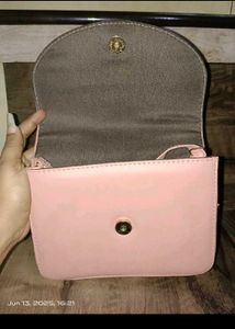 Chic Pink Top Handle Bag