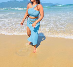 Sky Blue Matching Set - Beach Ready