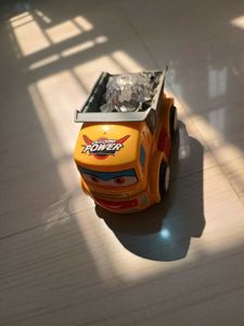 Yellow Toy Truck with Lights