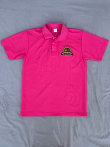 Men's Bright Pink Polo Shirt
