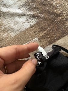 SHEIN Sparkly Strapless Tube Top