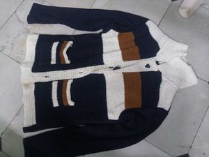 Cozy Striped Knit Cardigan