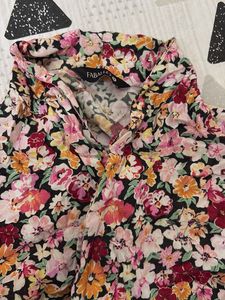 Floral Printed Kurta Set