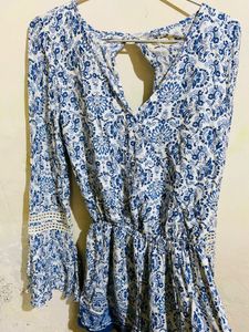 Hollister Women Dungree Dress