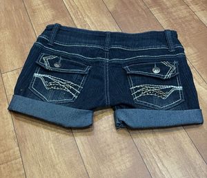 Dark Wash Denim Shorts