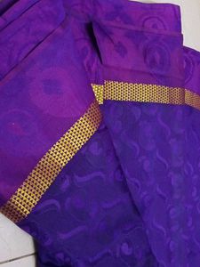 Excellent double shade silk saree