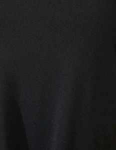Black Maxi Dress with White Trim