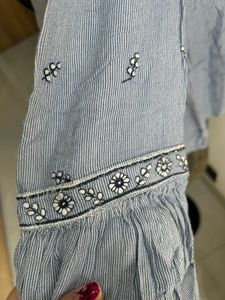 DJ&amp;C Embroidered Top