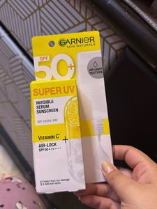 Garnier SPF 50 Super UV Invisible Serum Sunscreen
