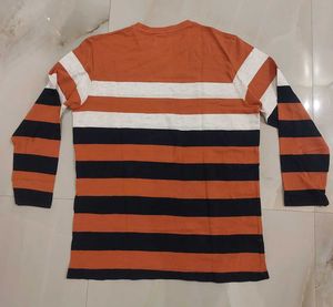 Men's Striped Long Sleeve T-Shirt