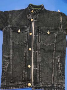 Men's Black Denim Jacket