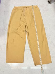 Unisex Casual Wide-Leg Linen Pants