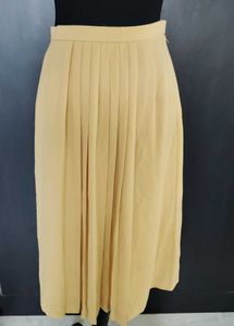 Pleated Midi Skirt