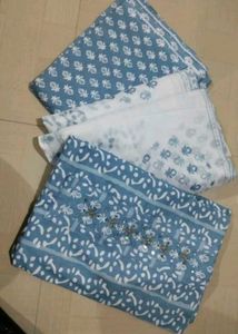 Beautiful Blue Printed Kurta Set