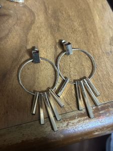 Modern Gold Hoop Earrings