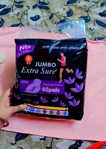 Jumbo Extra Sure 40 Pads For Women